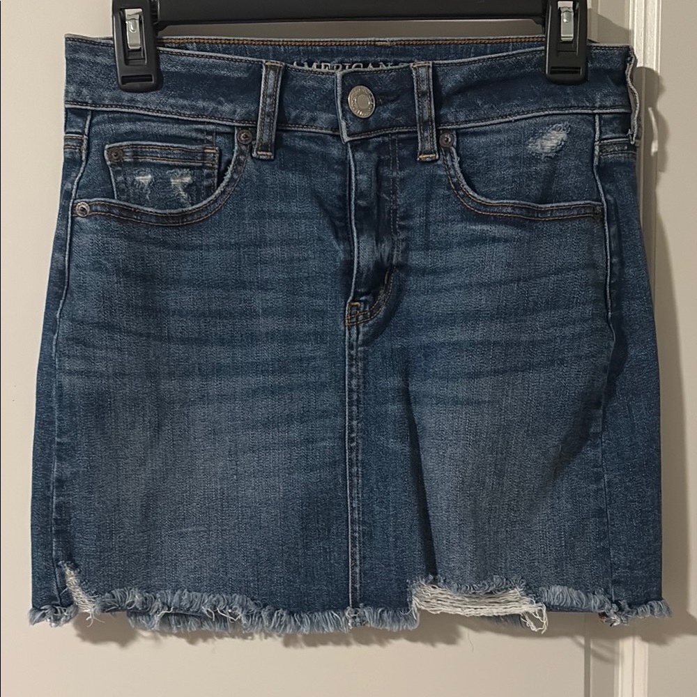 American Eagle Outfitters Blue Denim Skirt